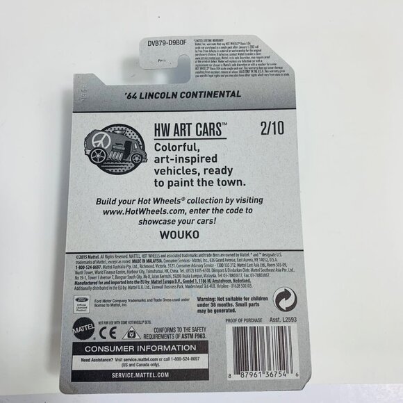 Hot Wheels Lot of 6 Die Cast Mattel Series Factory Fresh HW Art Exotics NEW - Picture 13 of 15